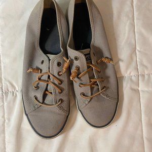 Womens Sperry size 10M grey shoes